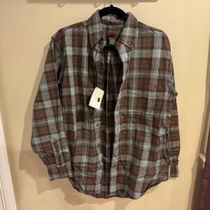 Boston Traders Vintage Men’s Plaid Flannel NWT Size S